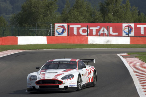 Bil nr. 7 kom i pointene på Spa-Francorchamps